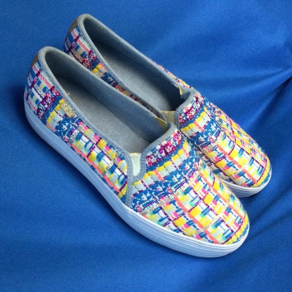 Keds Malhia Kent US 9.5 Slip-on Triple Decker Sneakers Shoes Spring - Picture 10 of 10